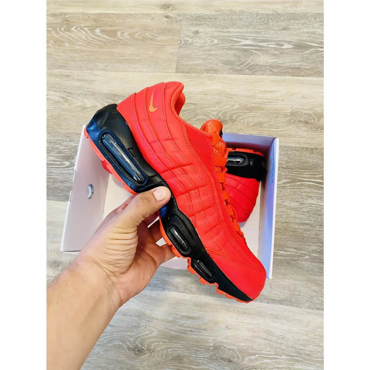 Nike shoes - Air Max 95 OG - Air Max - CW2188-991 - University Red-Black 7