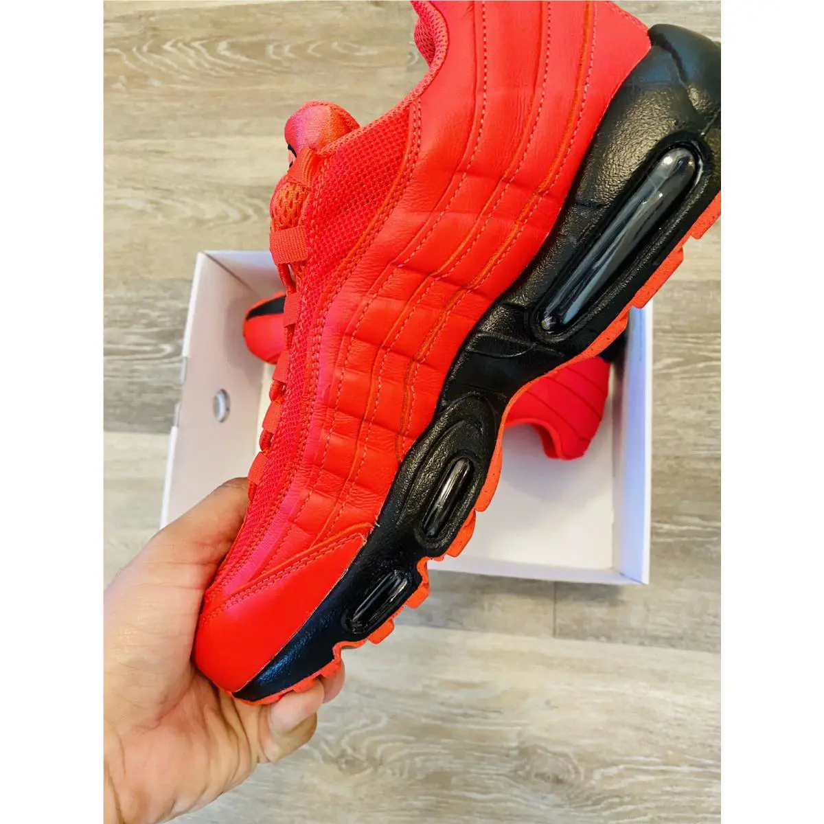 Nike shoes - Air Max 95 OG - Air Max - CW2188-991 - University Red-Black 2