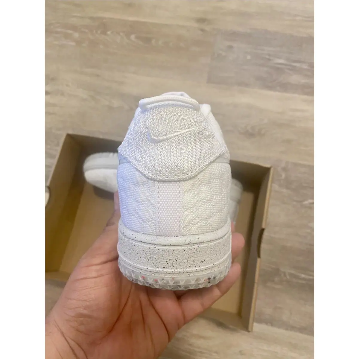 Nike shoes - Nike Air Force 1 Crater Flyknit NN - DM0590-100 - White-Summit White (UPC: 195869031149) 0
