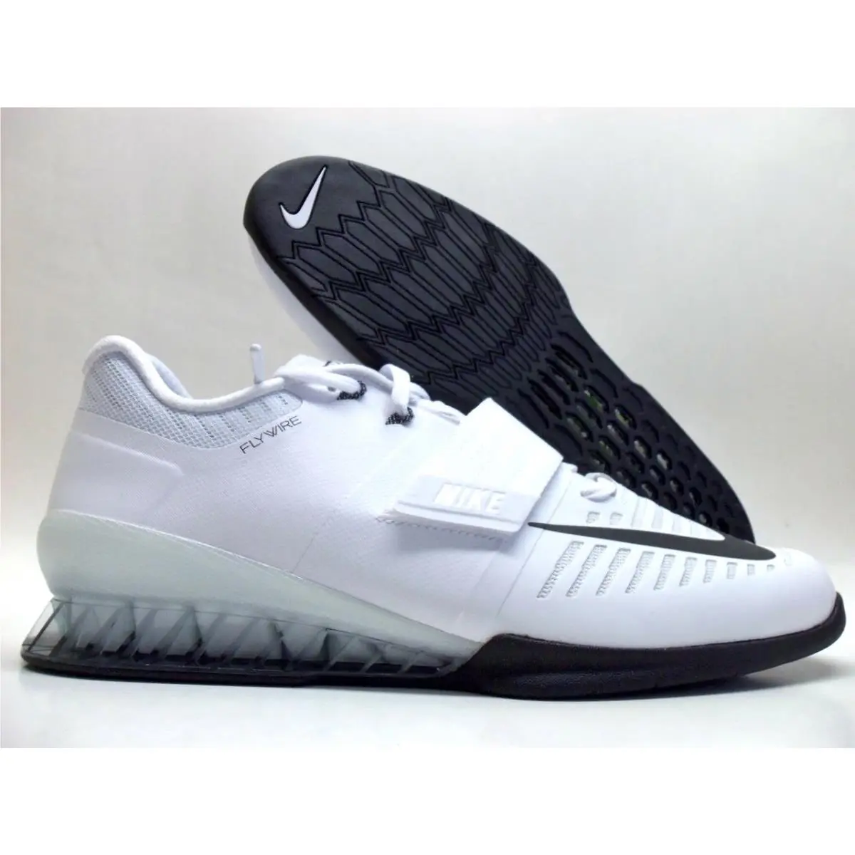 Nike Romaleos 3 Weightlifting White/black-volt Size Men`s 14 852933-100 - White