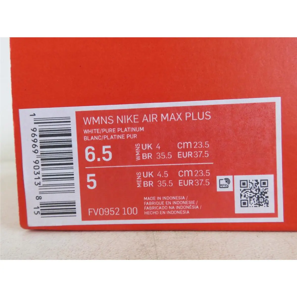Nike shoes - Nike Air Max Plus - Air Max Plus - FV0952-100 - White (UPC: 196969903138) 3