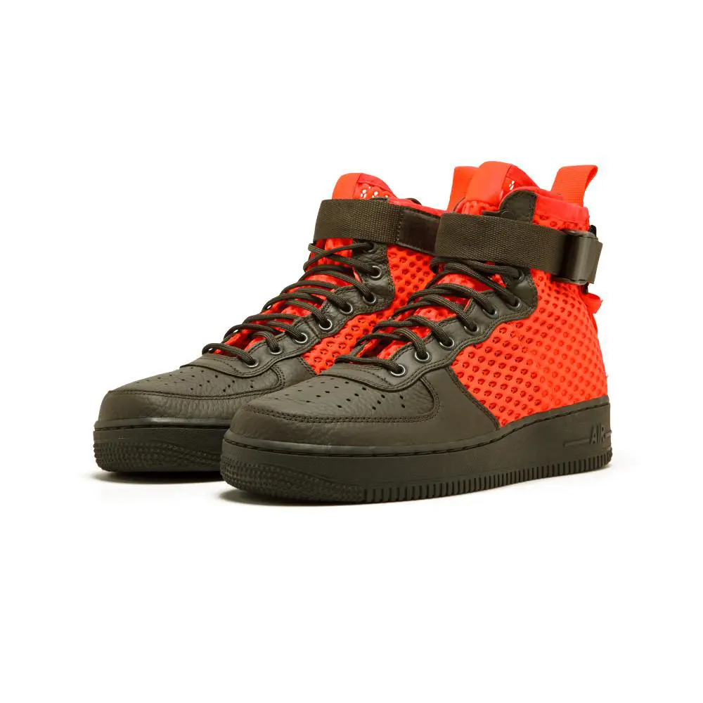 Nike shoes - AA7345-300 - AA7345-300 - Bright Orange & Dark Green 3