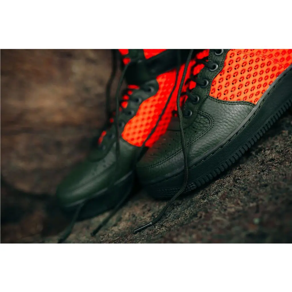 Nike shoes - AA7345-300 - AA7345-300 - Bright Orange & Dark Green 5