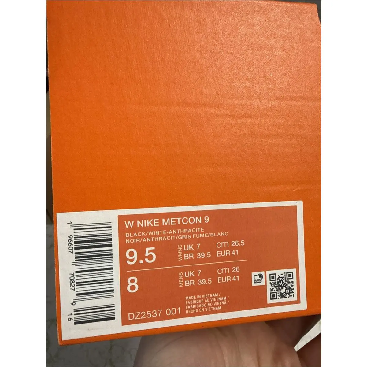 Nike shoes - Nike Metcon 9 - Metcon - DZ2537-001 - Black 6