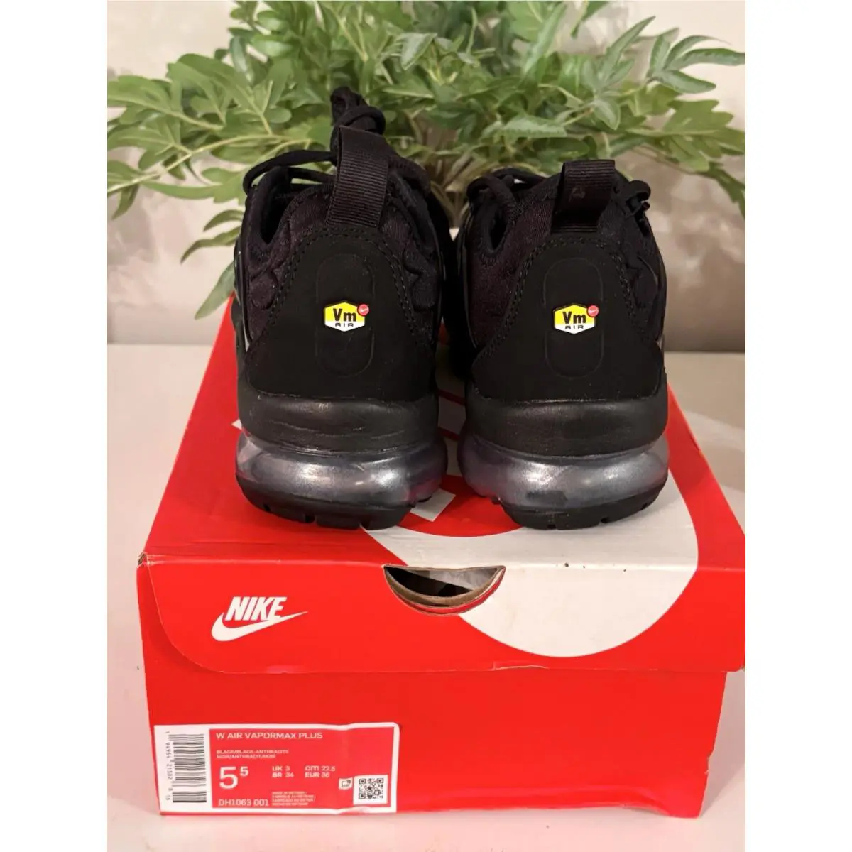 Nike shoes - Nike Air Vapormax Plus - Air Vapormax Plus - DH1063-001 - Black 3