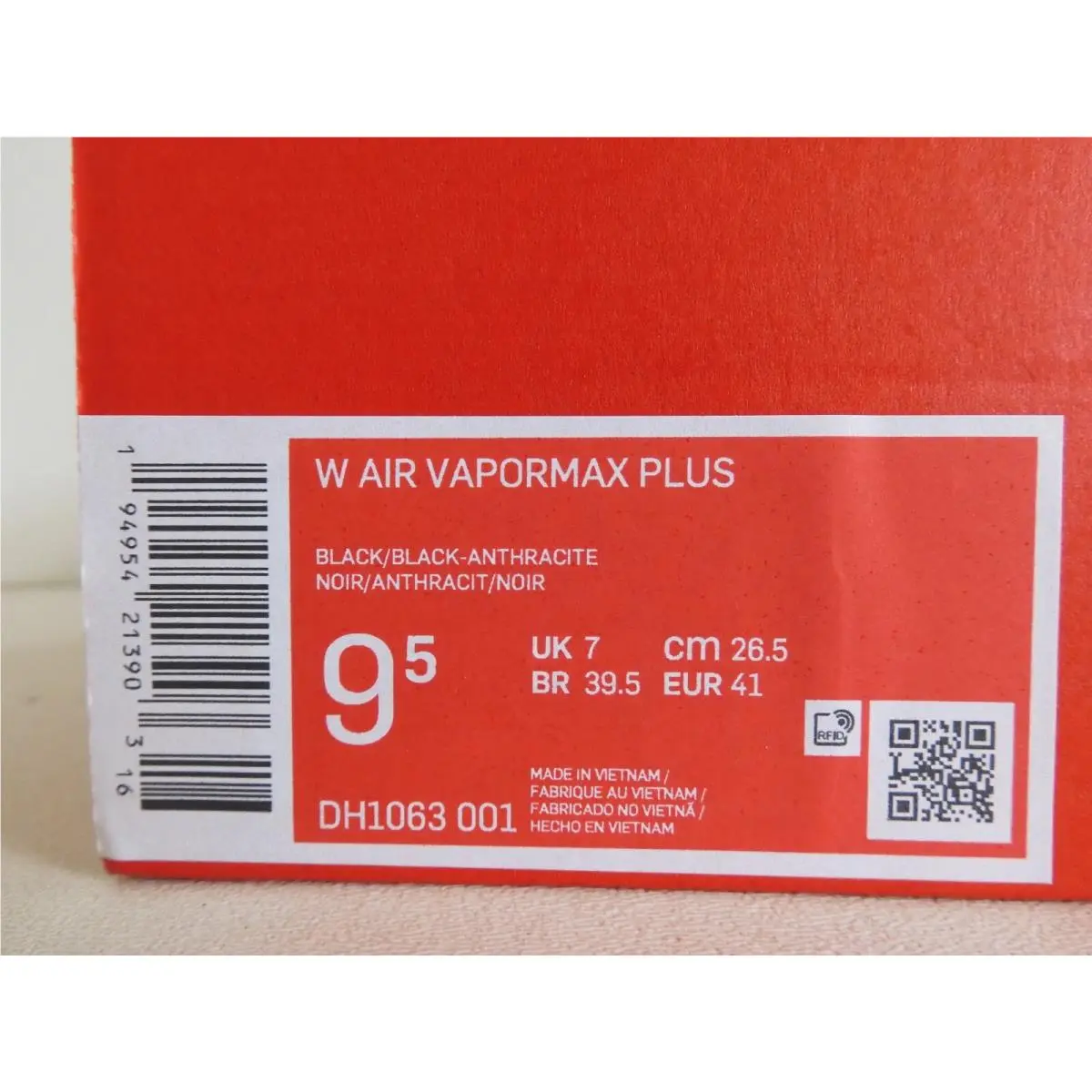Nike shoes - Nike Air Vapormax Plus - Air Vapormax Plus - DH1063-001 - Black (UPC: 194954213903) 3