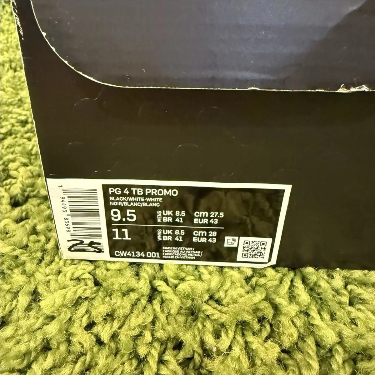 Nike shoes - Nike PG 4 - CW4134-001 - Black 11