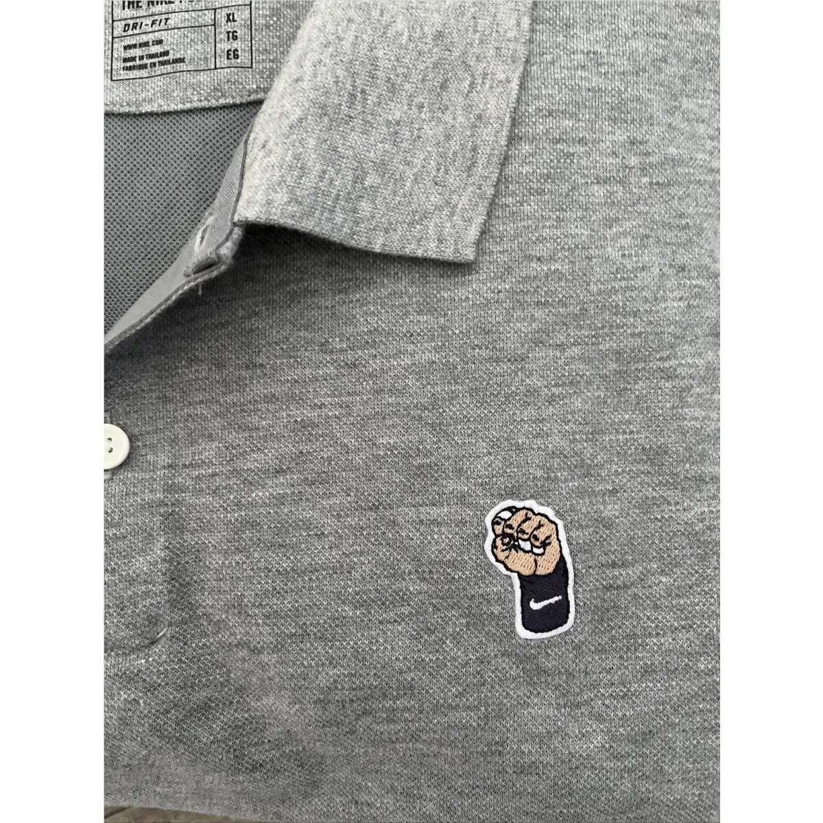 Nike clothing - The Nike Polo - The Polo - Gray (UPC: 0194499470977) 9