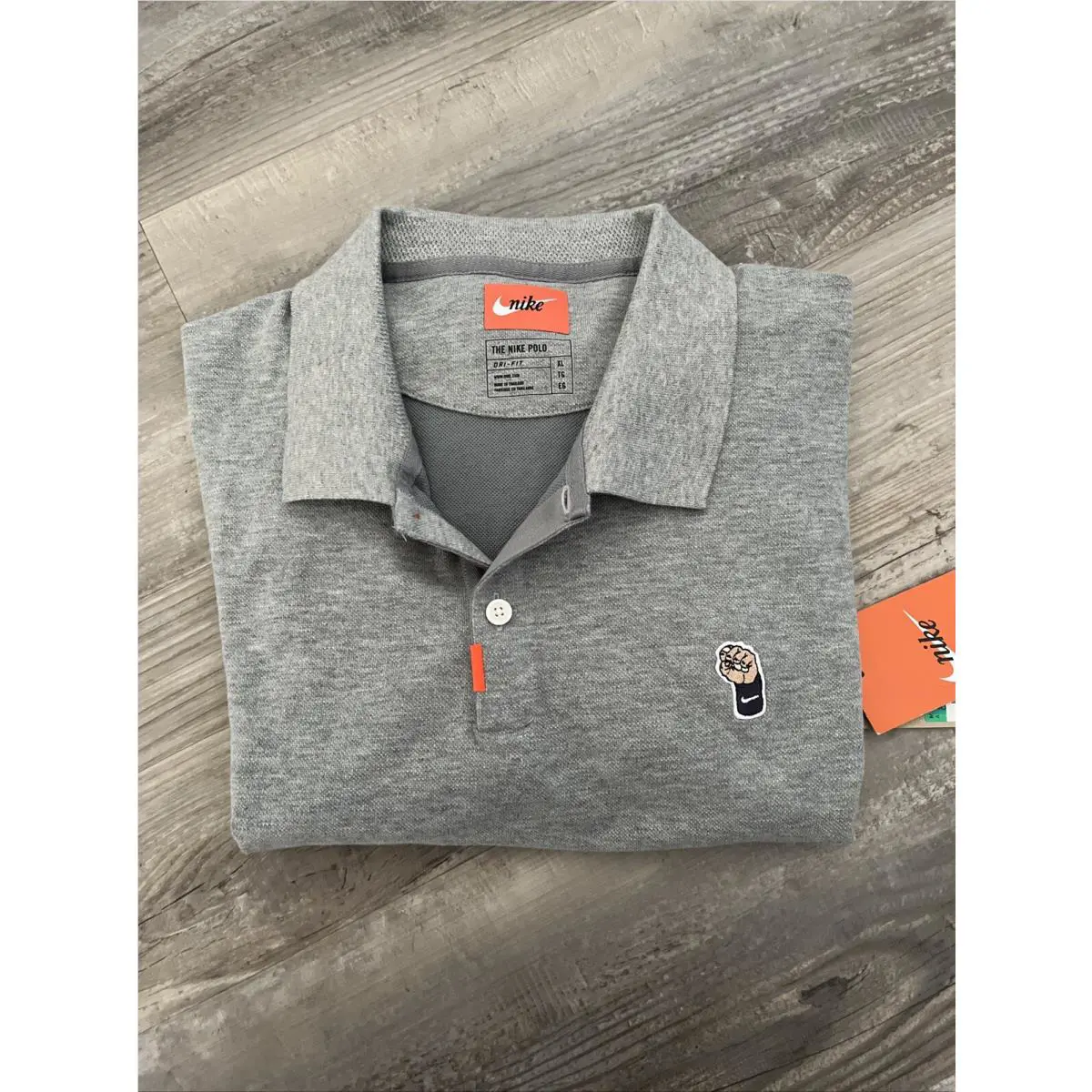 Nike clothing - The Nike Polo - The Polo - Gray (UPC: 0194499470977) 7