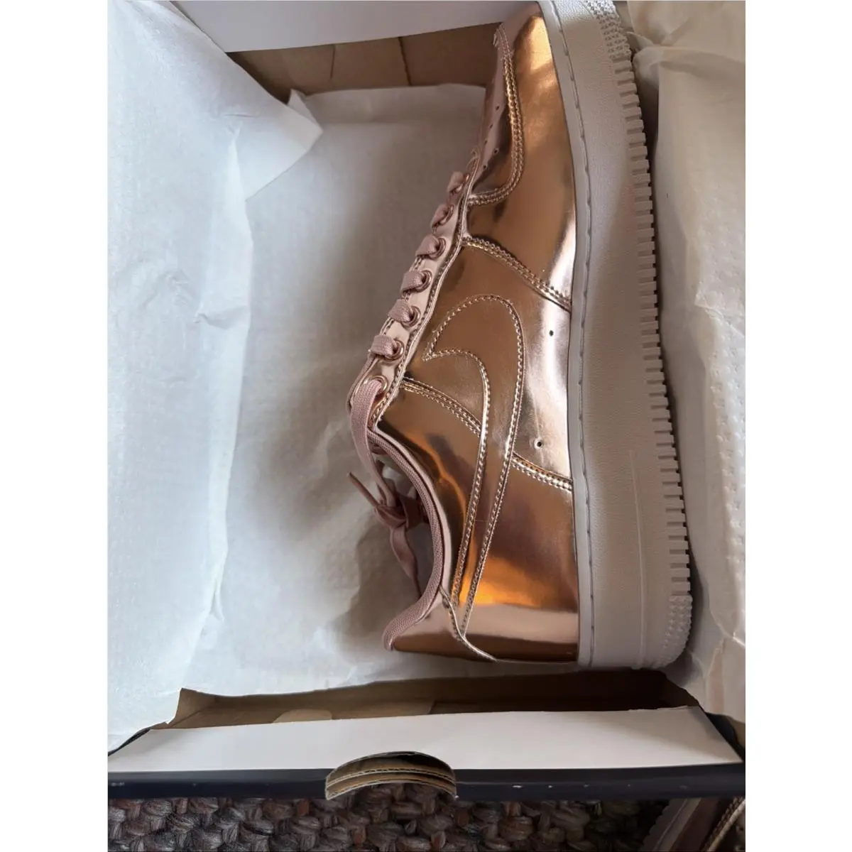 Nike shoes - Nike Air Force 1 - Air Force - CQ6566900 - Rose Gold 7