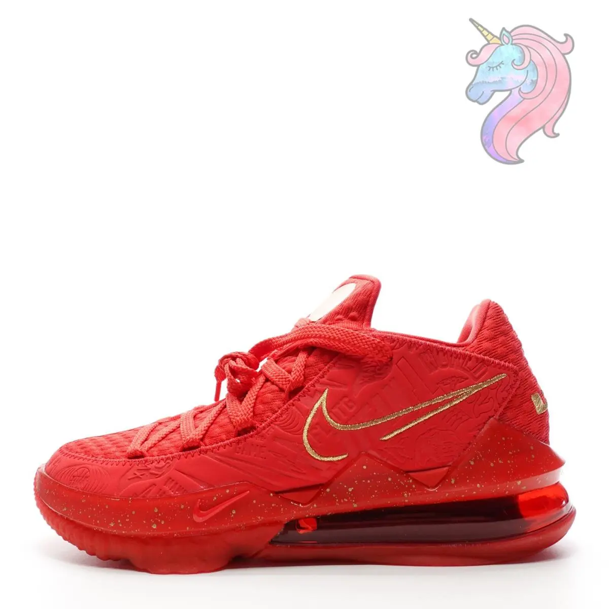 Nike shoes - Nike LeBron 17 - LeBron - CD5008-600 - Red 2