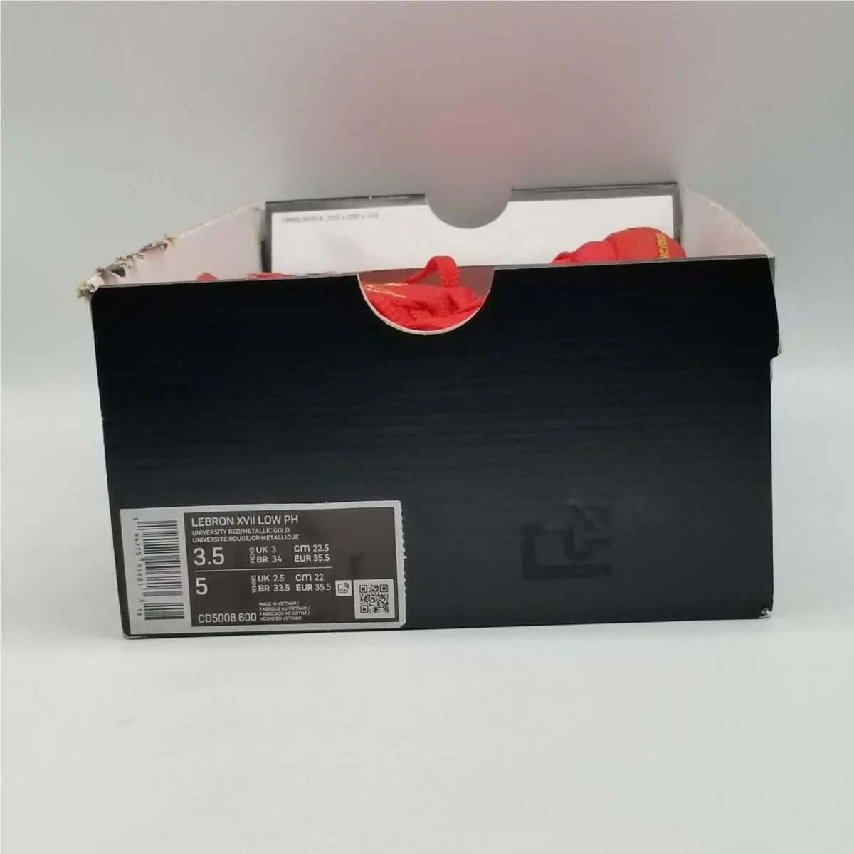 Nike shoes - Nike LeBron 17 - LeBron - CD5008-600 - Red (UPC: 194275996813) 5