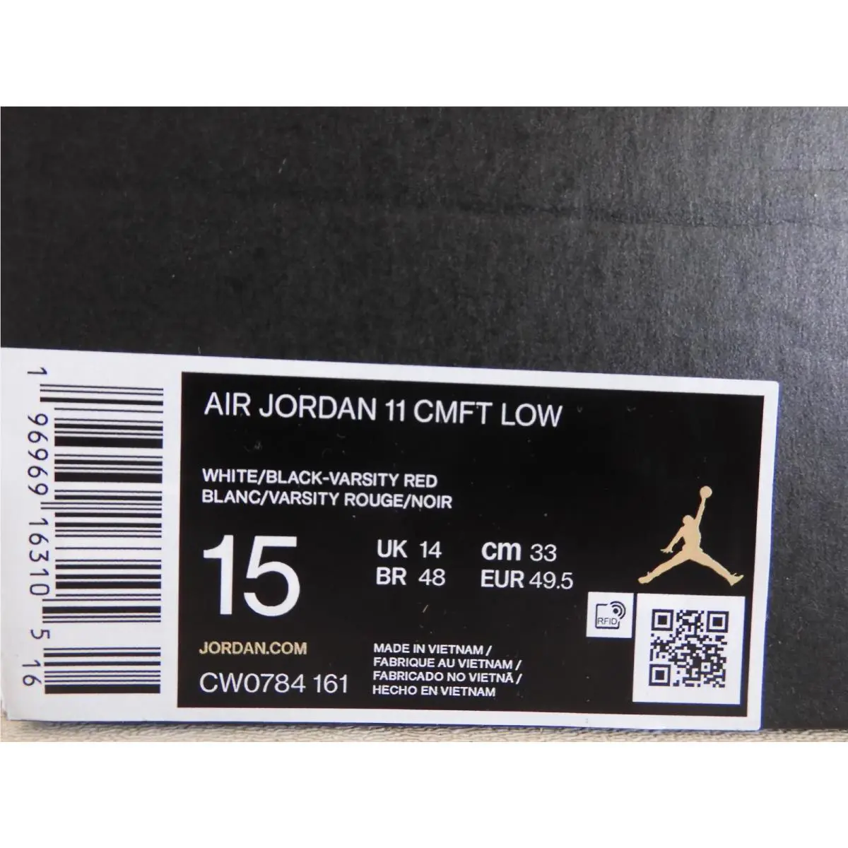 Nike shoes - Air Jordan 11 Low - Air Low - DN4180-601 - White (UPC: 195866143517) 3