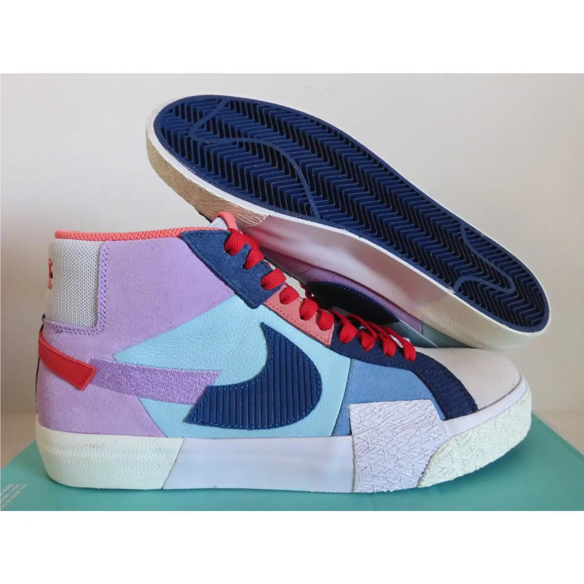 Nike shoes - SB ZOOM BLAZER MID - ZOOM BLAZER MID - DA8854-500 - Lilac (UPC: 0195237025565) 0