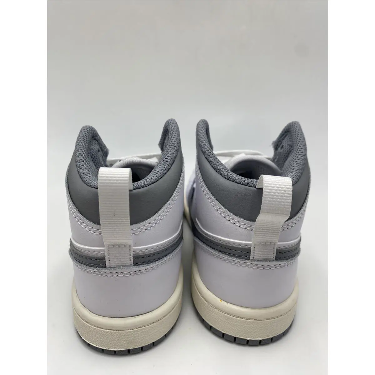Nike shoes - Jordan 1 Mid - Mid - 640734 135 - White/Stealth (UPC: 196149402369) 4
