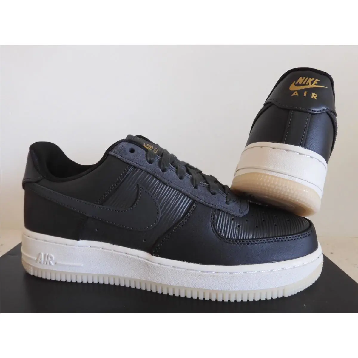 Nike shoes - Nike Air Force 1 `07 - 898889-005 - Black (UPC: 888411846406) 0