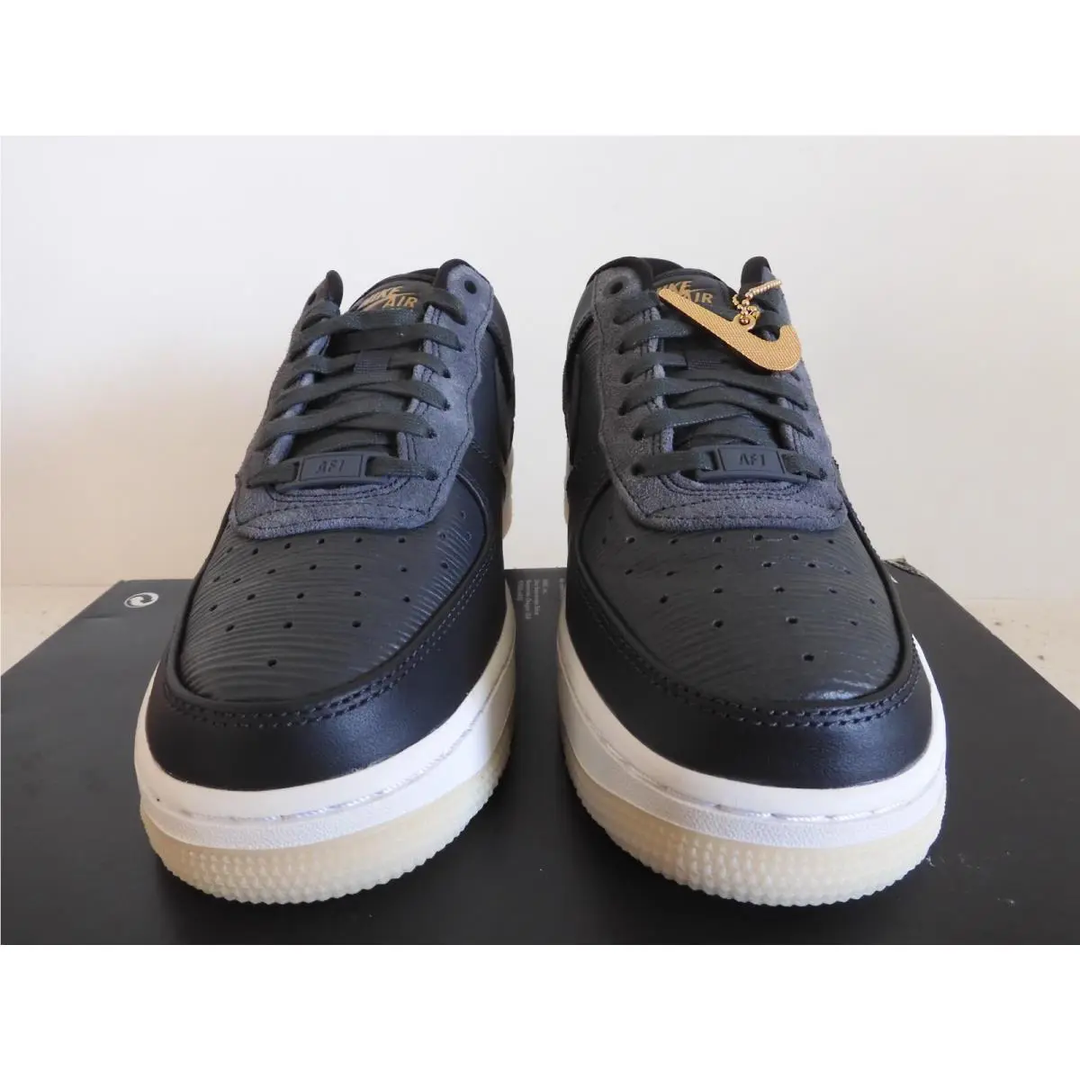 Nike shoes - Nike Air Force 1 `07 - 898889-005 - Black (UPC: 888411846406) 2