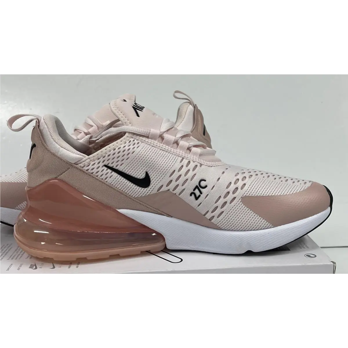 Nike shoes - Nike Air Max 270 - Air Max - AH6789-601 - Barely Rose/Vintage Wine/Elemental Rose/White (UPC: 826216445042) 5
