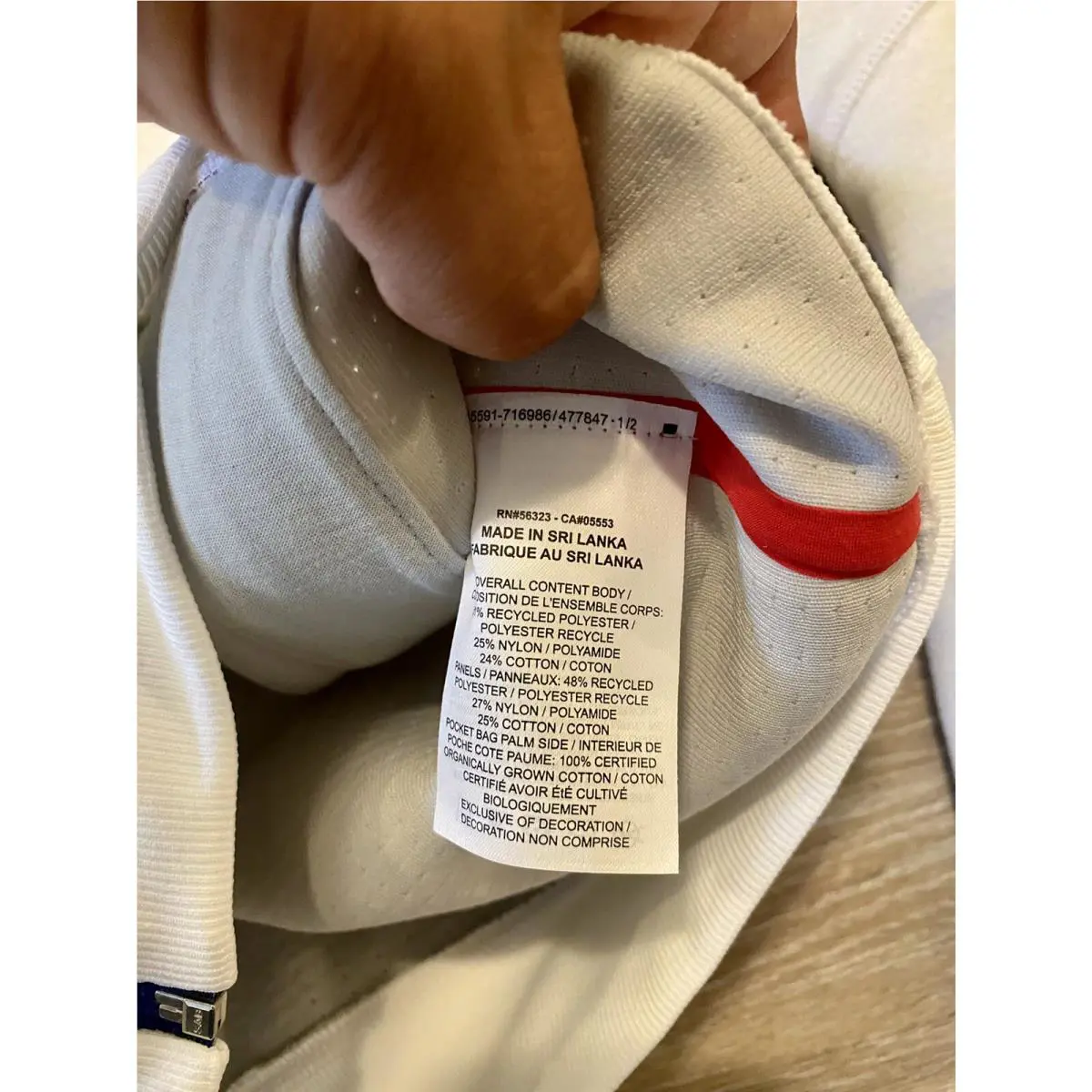 Nike clothing - Nike Tech Pack USA - Tech Pack USA - CK4567-100 - White (UPC: 193656574442) 4