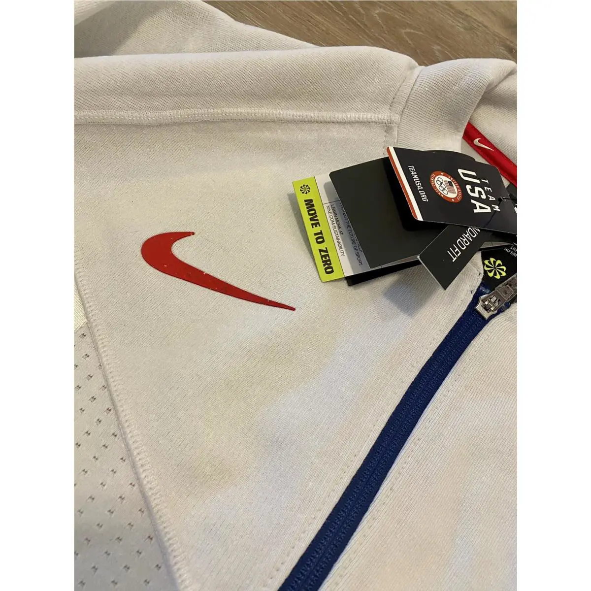 Nike clothing - Nike Tech Pack USA - Tech Pack USA - CK4567-100 - White (UPC: 193656574442) 3