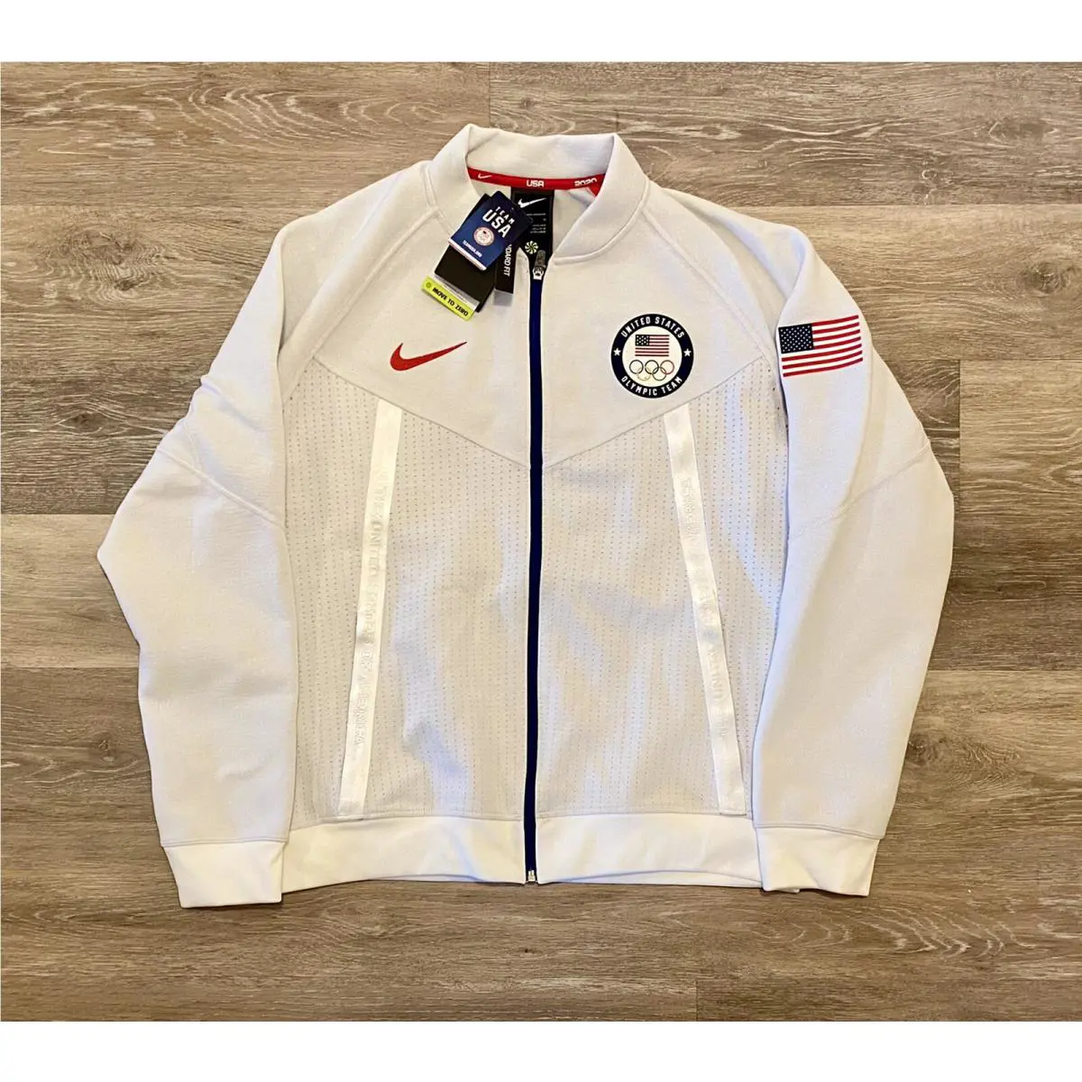 Nike clothing - Nike Tech Pack USA - Tech Pack USA - CK4567-100 - White (UPC: 193656574442) 5