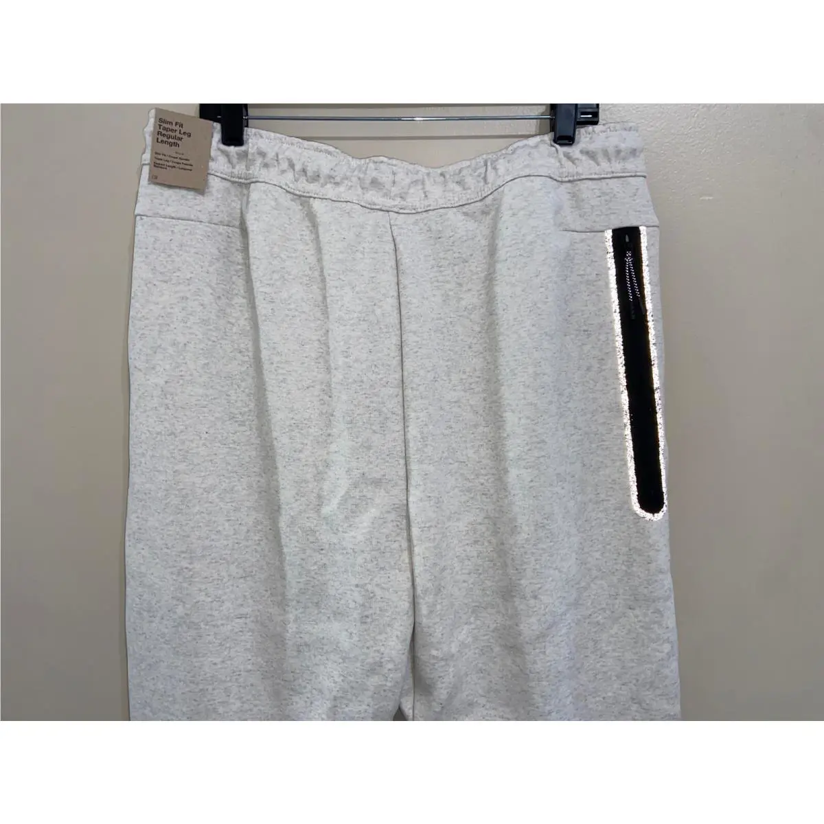 Nike clothing - NSW Mens Tech Fleece Tapered Jogger - DR9162-100 - Gray (UPC: 195870207991) 4