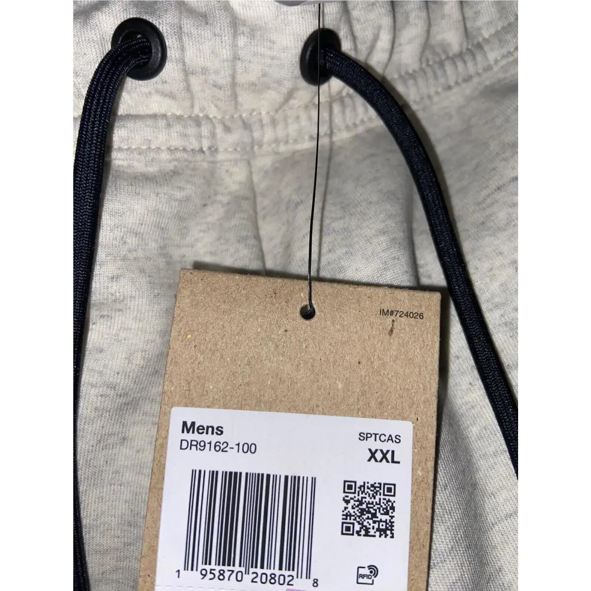Nike clothing - NSW Mens Tech Fleece Tapered Jogger - DR9162-100 - Gray (UPC: 195870207991) 6