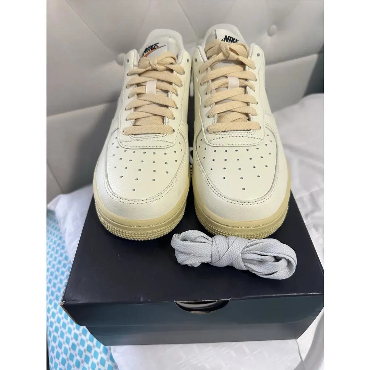 Nike shoes - Nike Air Force 1 `07 - D09456-100 - Coconut Milk 0
