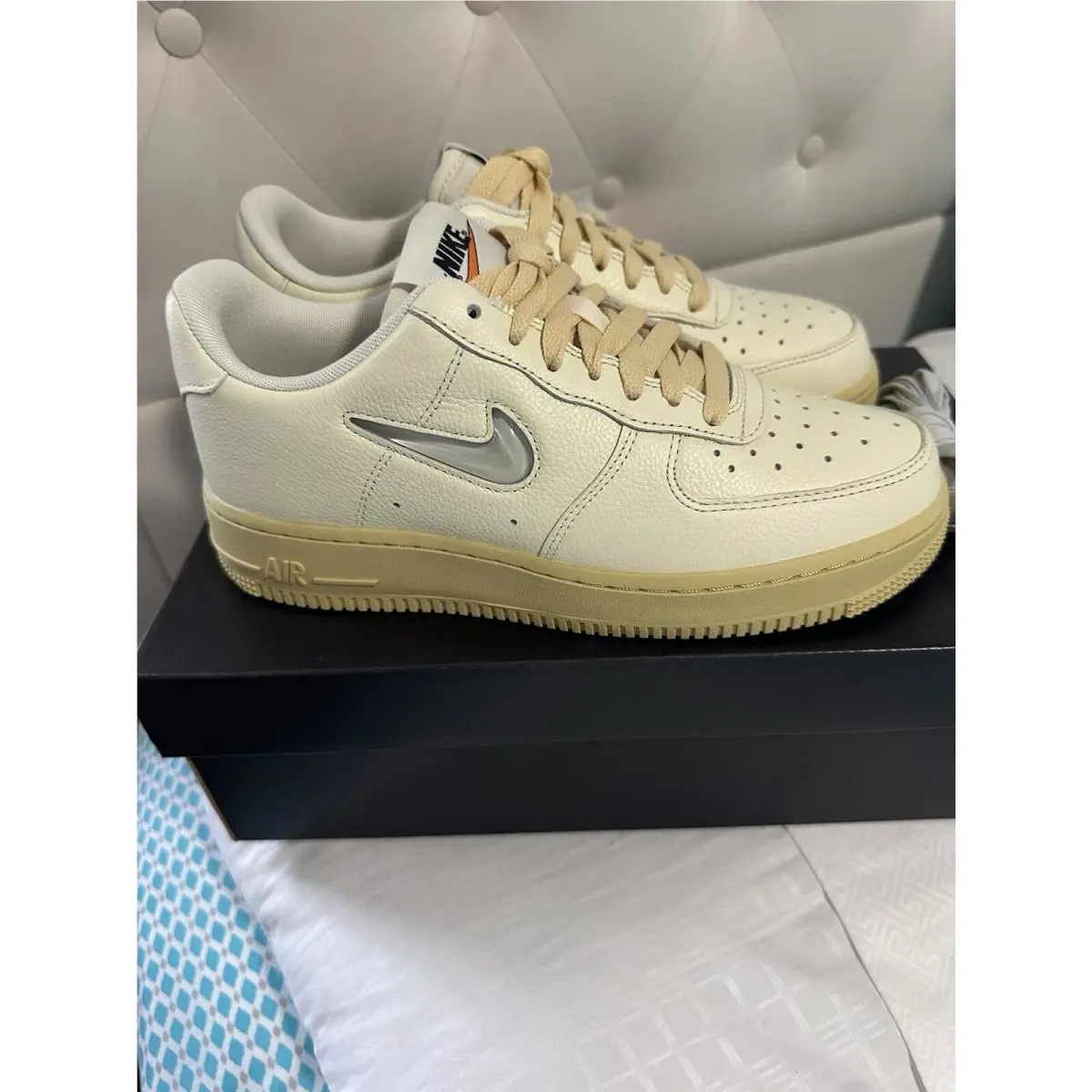 Nike shoes - Nike Air Force 1 `07 - D09456-100 - Coconut Milk 1