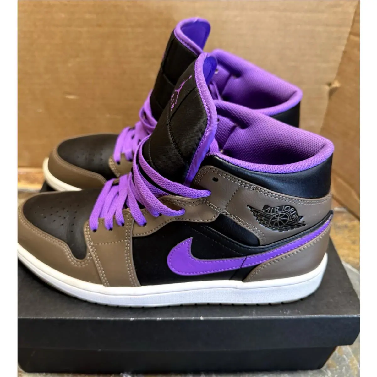 Nike shoes - Air Jordan 1 - Air - DQ8426-215 - Brown (UPC: 196154225816) 1