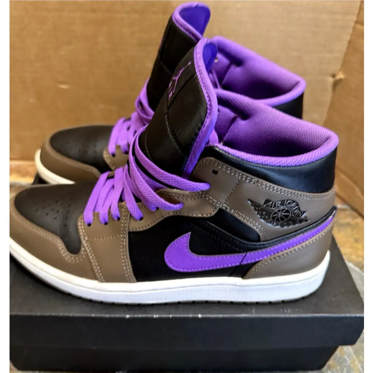 Nike shoes - Air Jordan 1 - Air - DQ8426-215 - Brown (UPC: 196154225816) 2