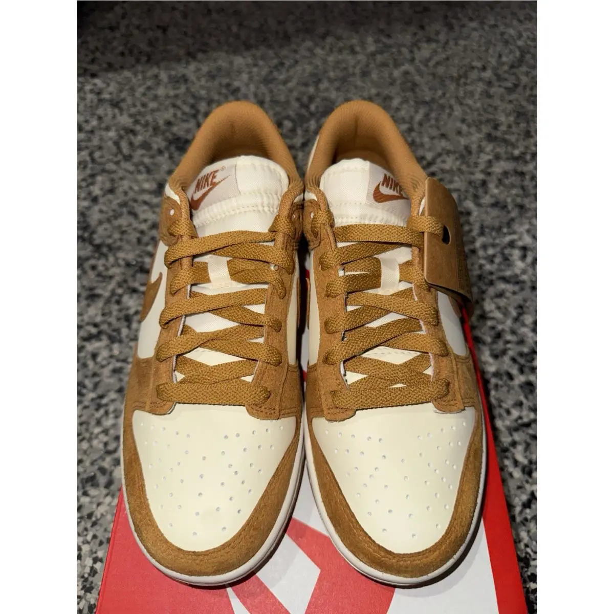 Nike shoes - Nike Dunk Low - Dunk Low - HJ7673-100 - Coconut Milk / Flax Sail 1