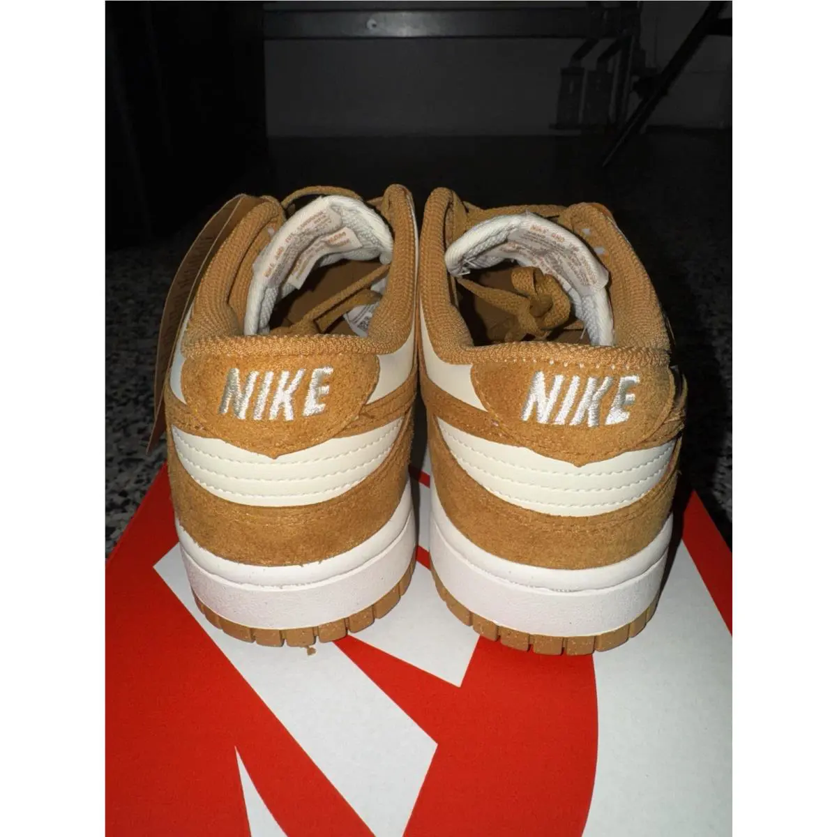 Nike shoes - Nike Dunk Low - Dunk Low - HJ7673-100 - Coconut Milk / Flax Sail 2