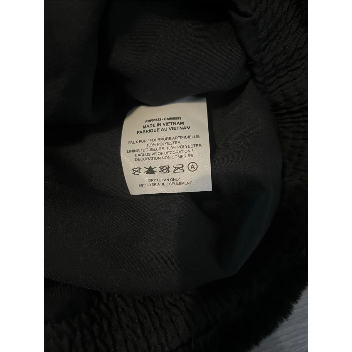 Nike clothing - Nike Sportswear Faux Fur Jacket - DM1759-010 DM1759010 - Black (UPC: 195243727033) 2