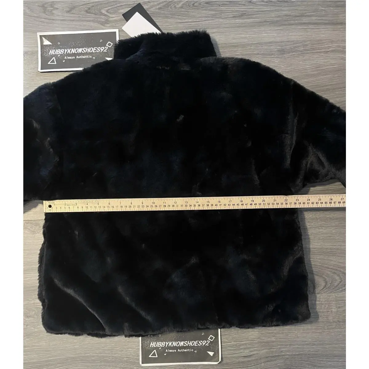 Nike clothing - Nike Sportswear Faux Fur Jacket - DM1759-010 DM1759010 - Black (UPC: 195243727033) 3