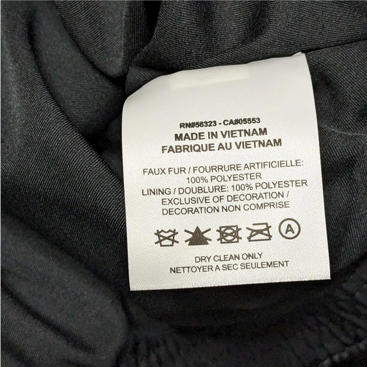 Nike clothing - Nike Sportswear Faux Fur Jacket - DM1759-010 DM1759010 - Black (UPC: 195243727033) 7