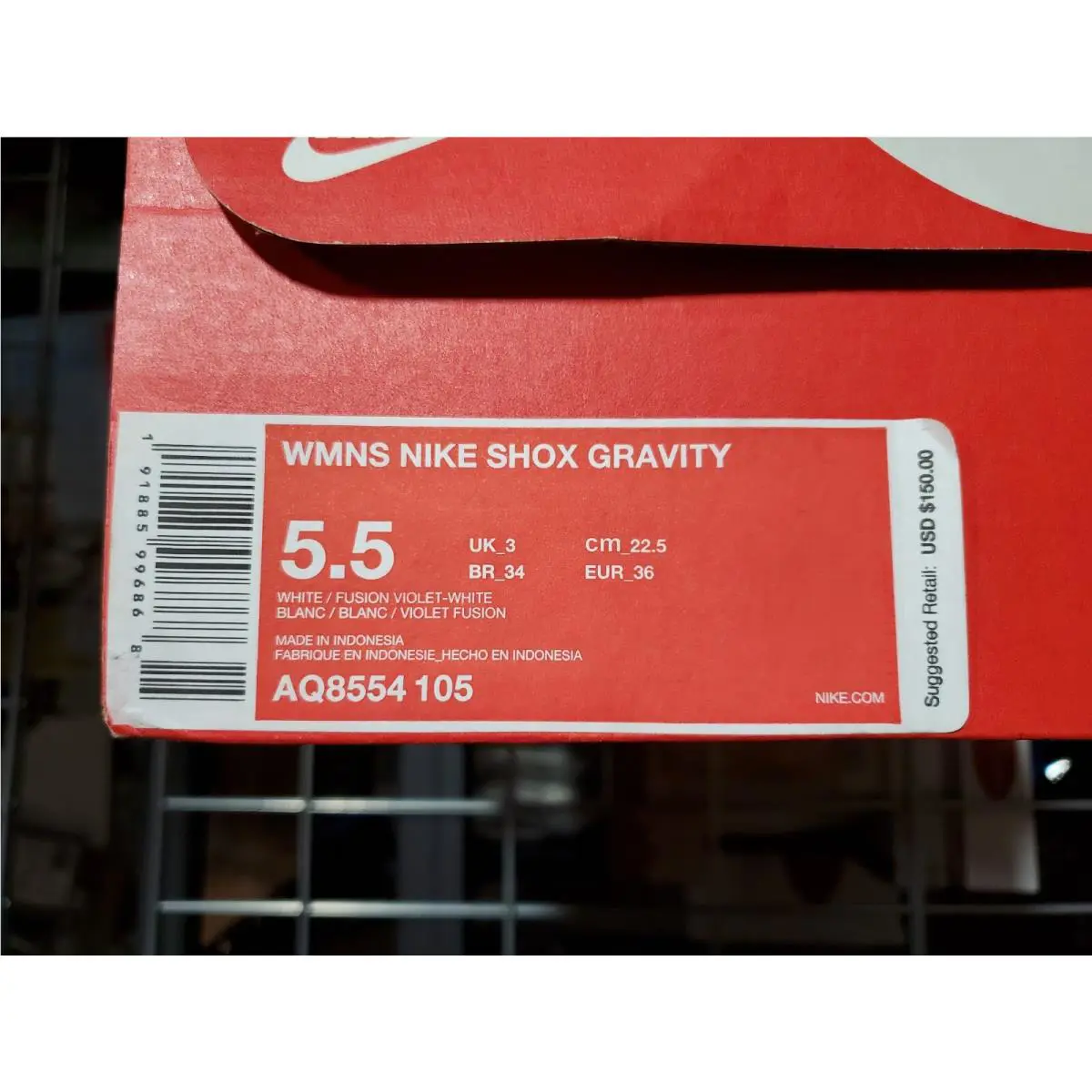 Nike shoes - Nike Shox Gravity - Shox Gravity - AQ8554-105 - White 1