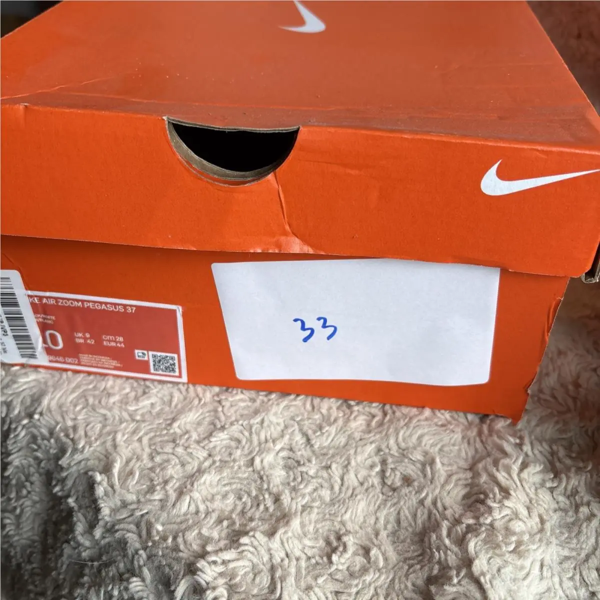 Nike shoes - Nike Air Zoom Pegasus 37 - BQ9646-002 - Black 5