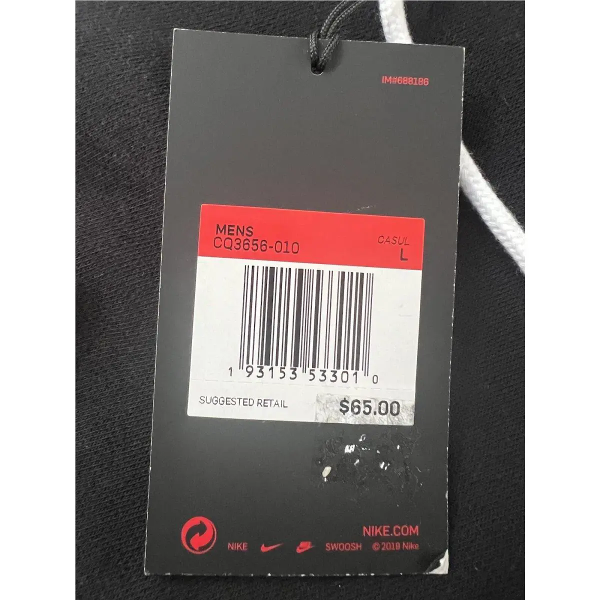 Nike clothing - HAWKINS HIGH PHYS - HAWKINS HIGH PHYS - CQ3656-010 - Black/Red 13