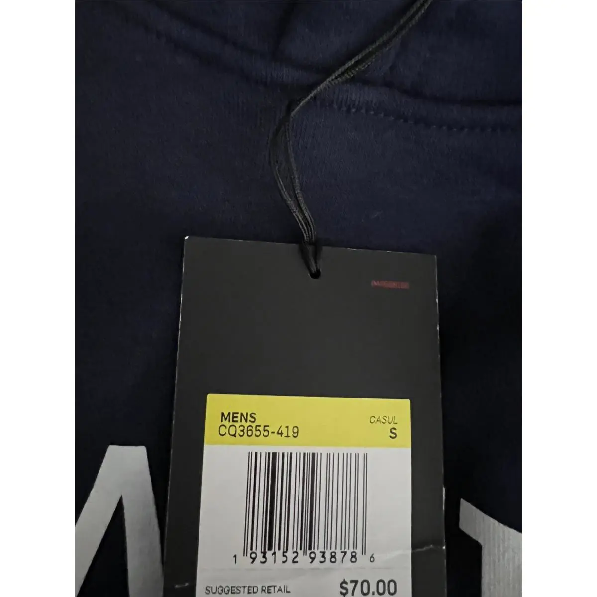 Nike clothing - Blue, Manufacturer: NAVY BLUE/WHITE 8