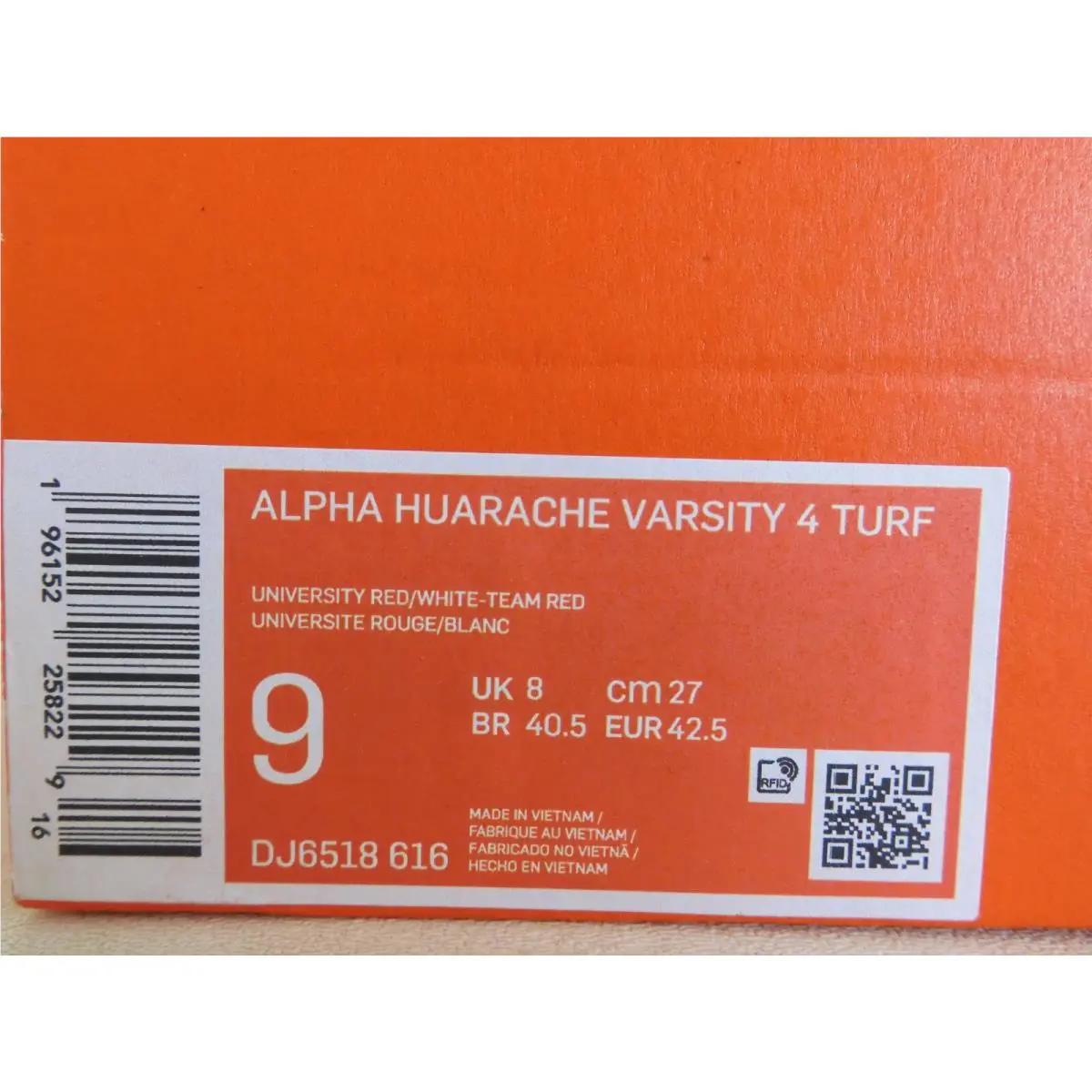 Nike shoes - Nike Alpha Huarache - Alpha Huarache - DJ6518-616 - Red (UPC: 196152258229) 3