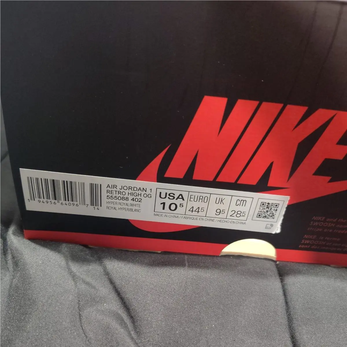 Nike shoes - Air Jordan 1 - Air - 555088-402 - Multicolor 0