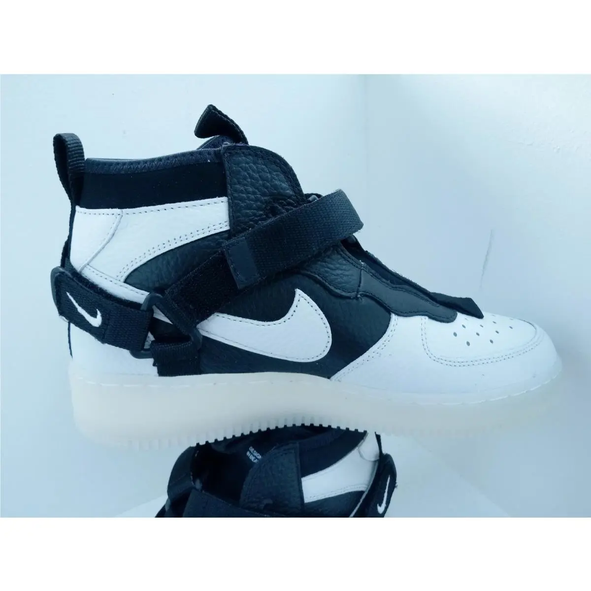 Nike shoes - Nike Air Force 1 - Air Force - AQ3693-100 - OFF WHITE/BLACK 9