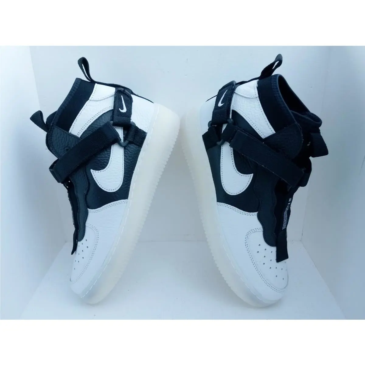 Nike shoes - Nike Air Force 1 - Air Force - AQ3693-100 - OFF WHITE/BLACK 5