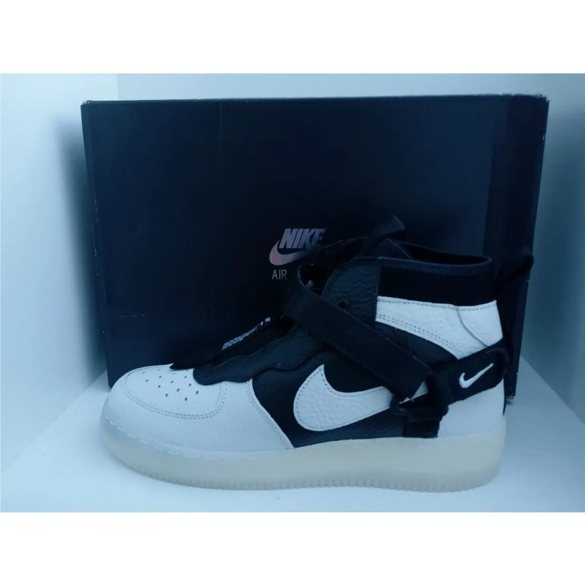 Nike shoes - Nike Air Force 1 - Air Force - AQ3693-100 - OFF WHITE/BLACK 0