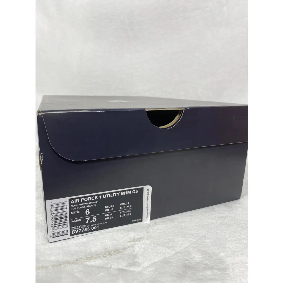 Nike shoes - Nike Air Force 1 - Air Force - BV7783001 - Black 1
