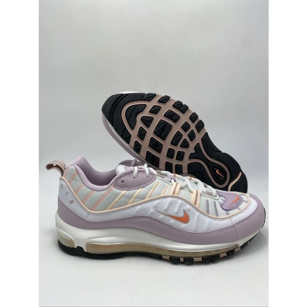 Nike W Air Max 98 White Atomic Pink Crimson Tint CI3709 102 Women`s Size 11