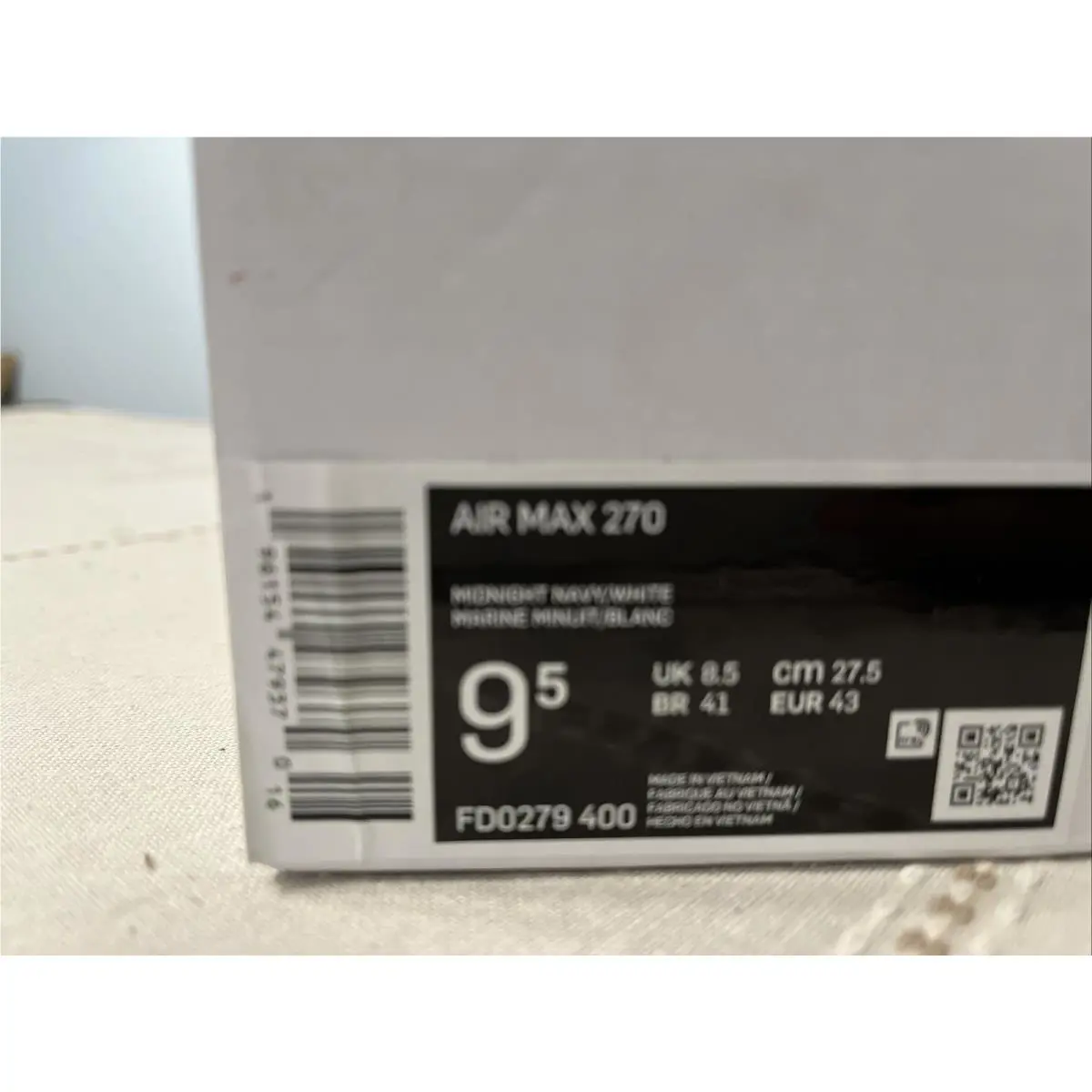 Nike shoes - Nike Air Max 270 - Air Max - FD0279-400 - Midnight Navy White 12