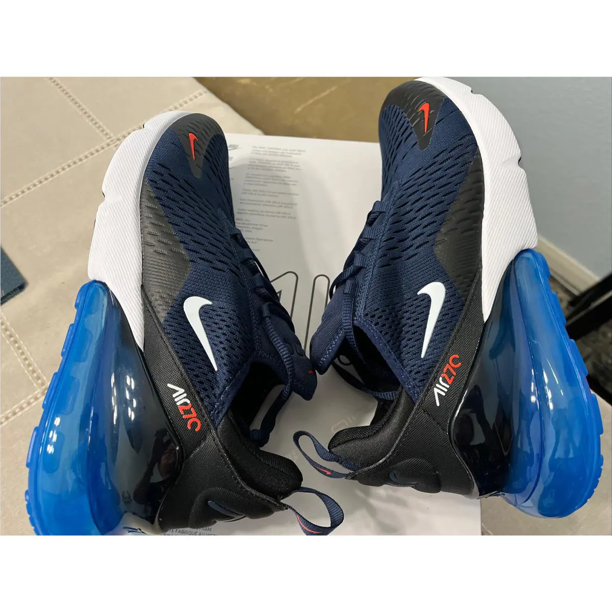 Nike shoes - Nike Air Max 270 - Air Max - FD0279-400 - Midnight Navy White 8
