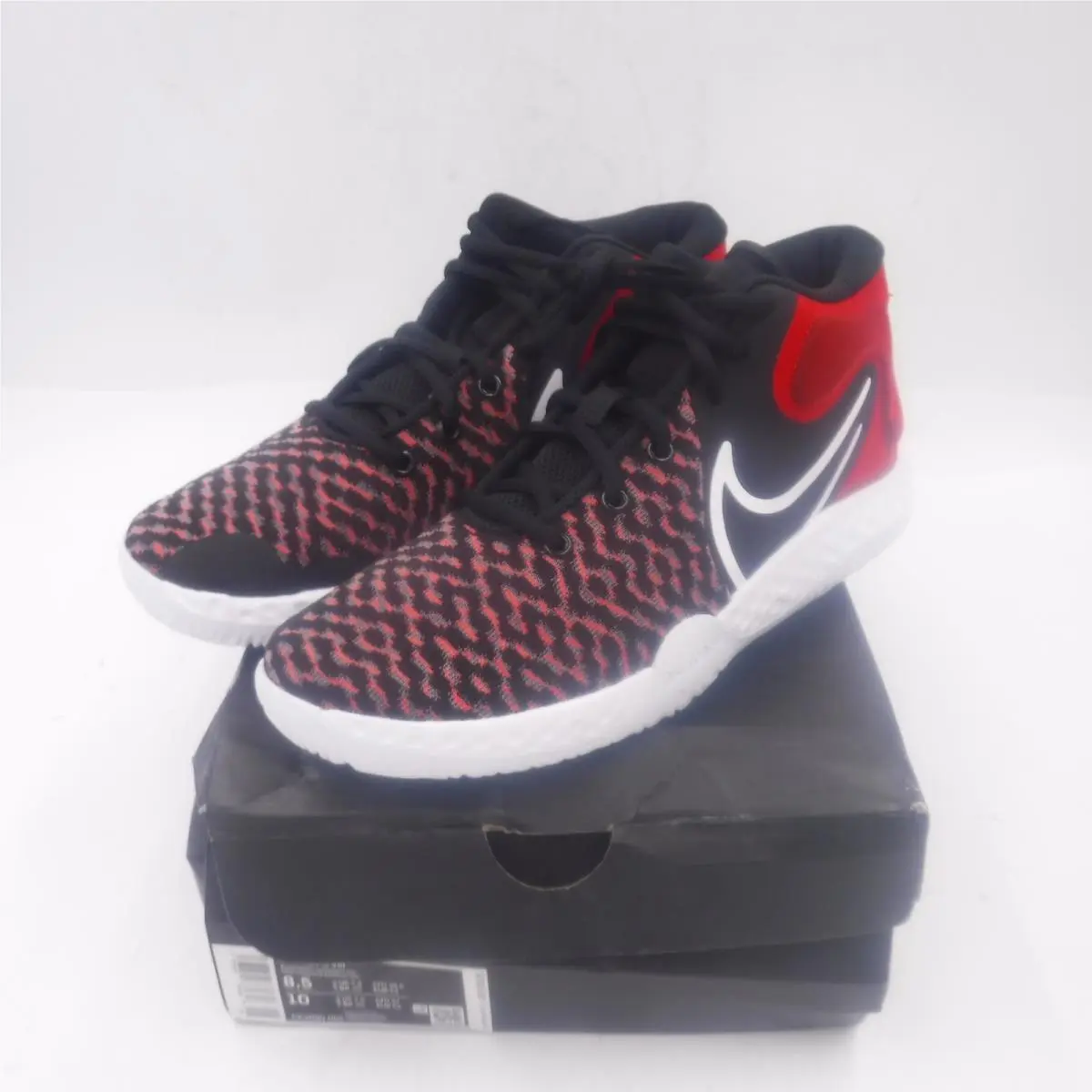 Nike KD Trey 5 Viii Bred Black University Red CK2090-002 Size 8.5 Mens 10 Wms